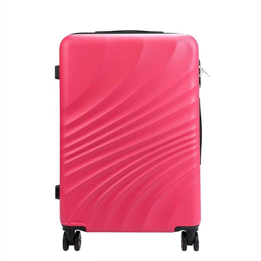 Detail produktu Ružový cestovný kufor Gregorio - M